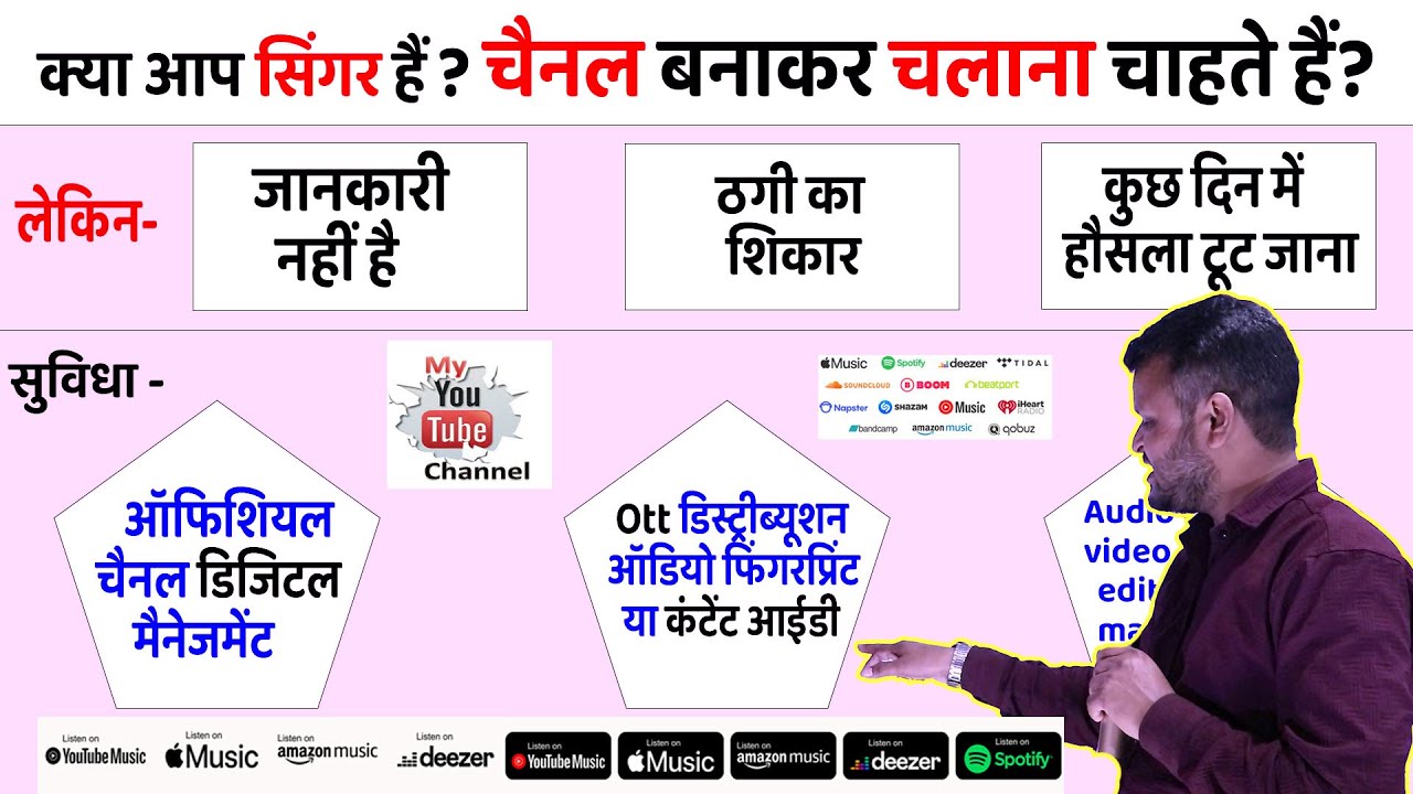 क्या आप Singer हैं और Youtube channel बनाकर चलाना चाहते हैं ? Singer apna channel kaise chalayen?