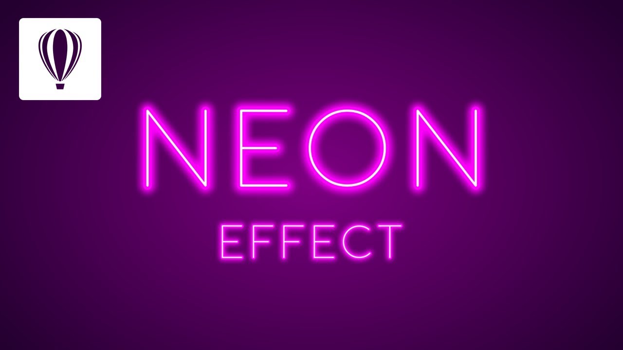 CorelDraw Tutorial #27 | Neon Effect 