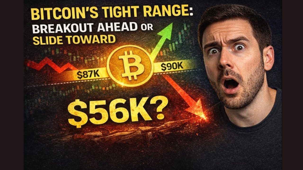 Bitcoin’s Tight Range Breakout Ahead or Slide Toward $56K?