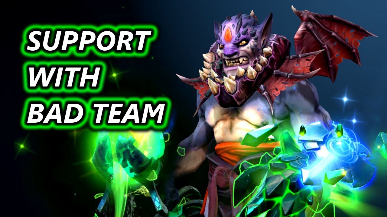 Team Support Bad Example How To Play Support With A Bad Team - Replay Analysis - YouTube