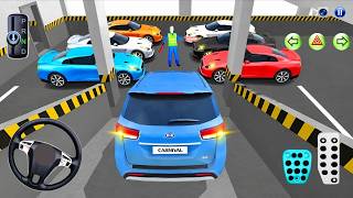 New Old Kia Carnival Stuck in a Parking Garage! 😱 3D Driving Class 2026 Car Games Gameplay screenshot 4