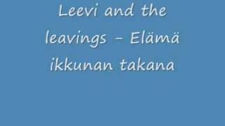 Vignette de la vidéo "Leevi and the leavings - Elämä ikkunan takana"