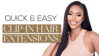 How to Install Go Sleek Clip-in Hair Extensions