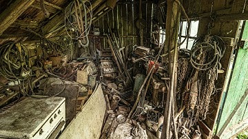 Restoration of the abandoned 1965 workshop. Saving the legacy of  great-grandfather.