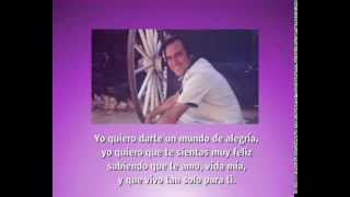 Video thumbnail of "MANOLO ESCOBAR "SIEMPRE" (F M MONCADA-J L NAVARRO) con letra"