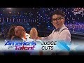 Jeki yoo magician amazes with hidden card trick  americas got talent 2017