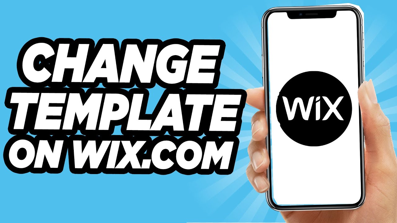 how-to-change-template-on-wix-easy-youtube