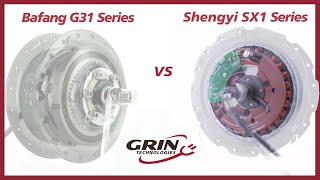 Small Geared Hub Motor Showdown,  Bafang G311/G310 vs Shengyi SX1/SX2