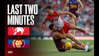 Last Two Minutes: Sydney Swans v Brisbane Lions | Round 1, 2025 | AFL