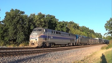 On Time California Zephyr Led by Amtrak 184