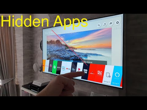 How to access HIDDEN/region specific apps on LG TV