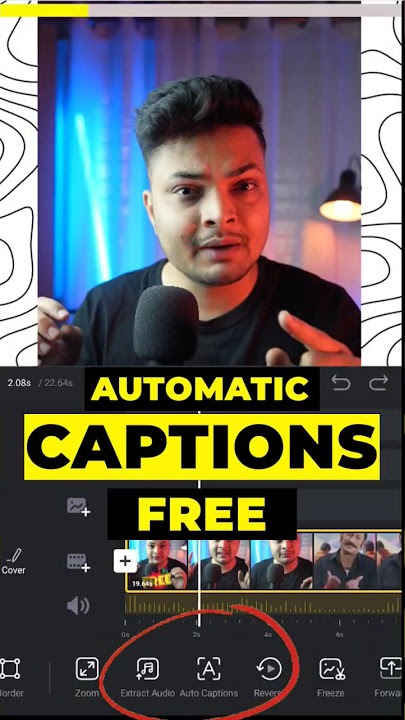Automatic Captions App  Free #caption #subtitles #captionsapp #captions #subtitle #vneditor #shorts