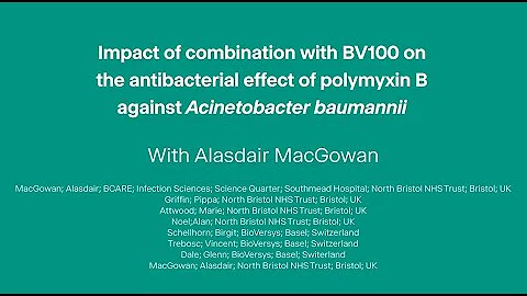 ESCMID/ASM Conference 2024: Alasdair MacGowan EA024