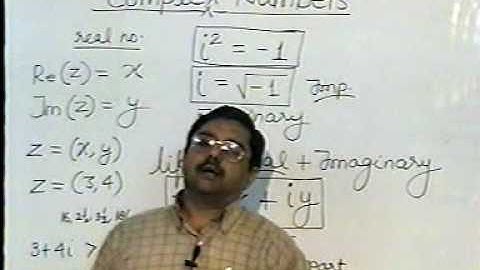 complex numbers 1