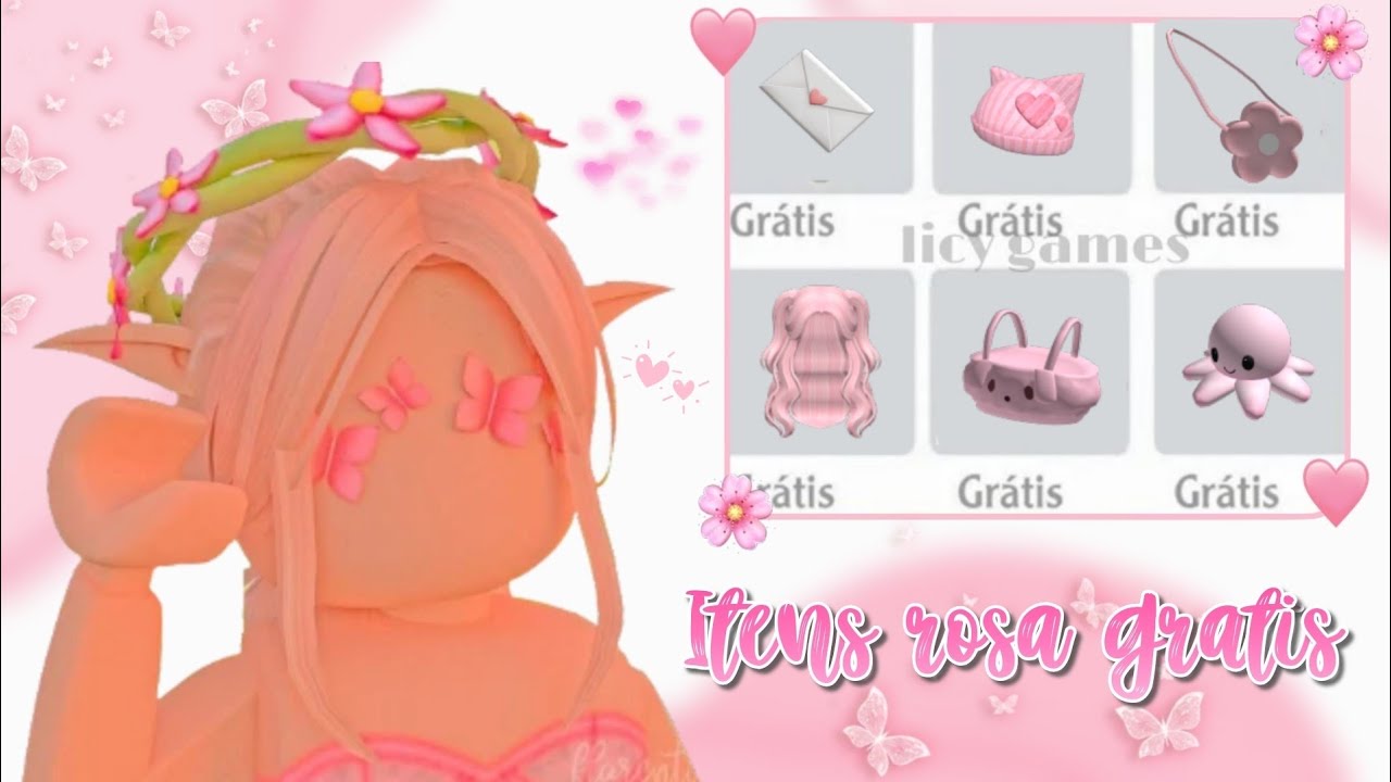 ROUPAS E CABELOS DE GRAÇA! [KAWAII WORLD] - Roblox