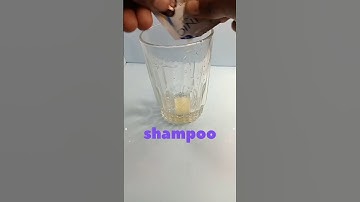 shampoo and sugar mixing 🤔😱 since experiment #shorts #expriment