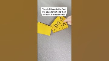 How to Teach Your Child To Blend Words #scienceofreading #shorts #blendingsounds