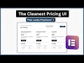Modern Pricing Table in Elementor – No Plugin Needed!