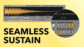 How To Sustain A Sound Infinitely In Abletons Sampler
