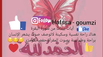أجمل تلاوة أيات بينات من سورة البقرة خشوع وراحة نفسية لاتوصف 🤍🤍🤍🤍🤍🤍🤍🤍
