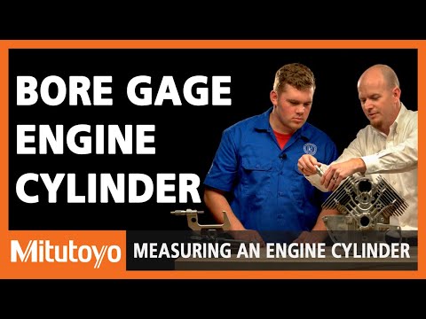 Measuring an Engine Cylinder with Mitutoyo - Bore Gage Measurement