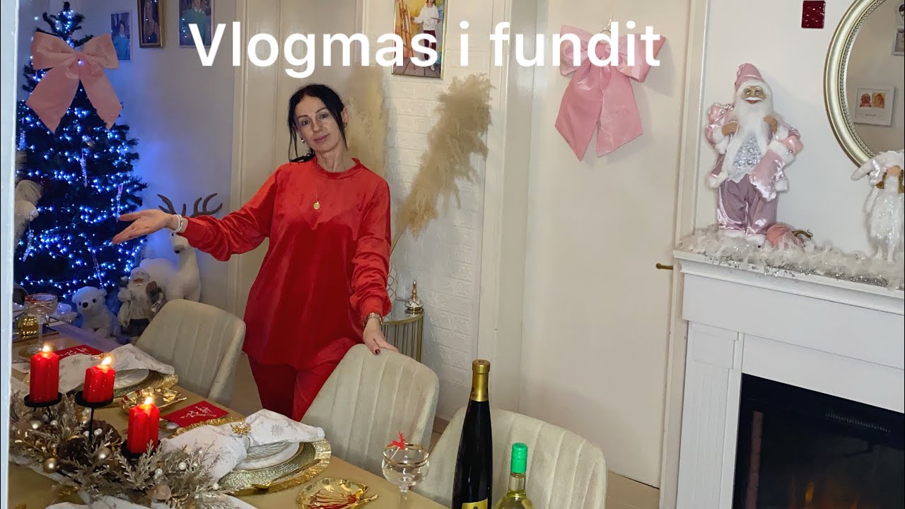 Vlogmas I fundit~ Dekor tavoline/ Shum punë/ Uroj për festat/ @vlogmeelin 