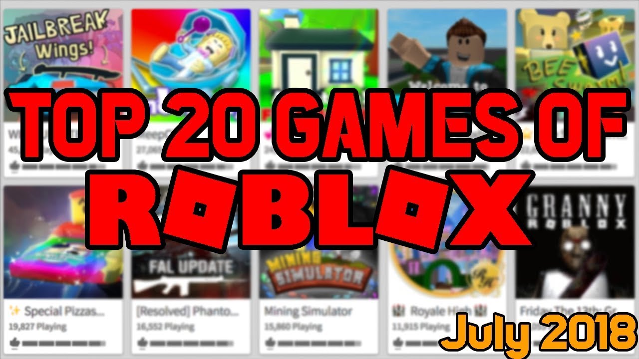 Top Ten Best Roblox Games