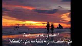 Paalam Na by Jay R, HD w/ lyrics chords