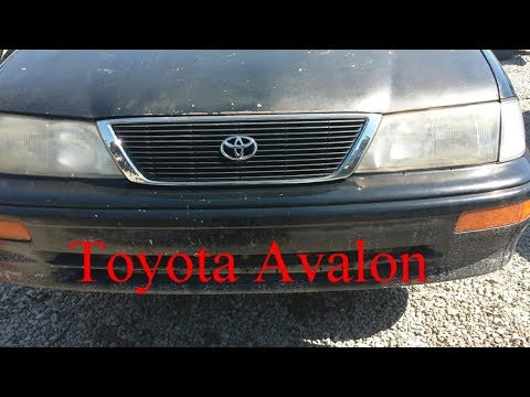 Toyota Avalon - 헤드라이트 변경 수년 동안 동일