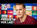 Pressetalk mit Neuer &amp; Tuchel vor Lazio Rom - FC Bayern | Champions League | 🇩🇪