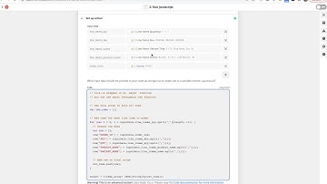 EasyCSV - Zapier Shopify Order with line item to CSV File