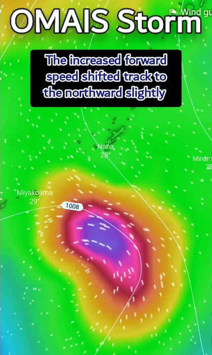 Tropical Storm Omais ( 21 August 2021) #SHORT