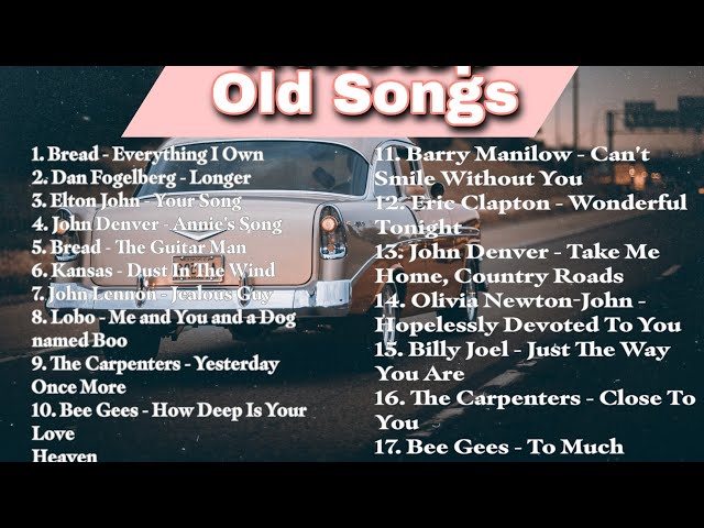 Nonstop Old Songs 70's, 80's, 90's| All Favorite Love Songs class=