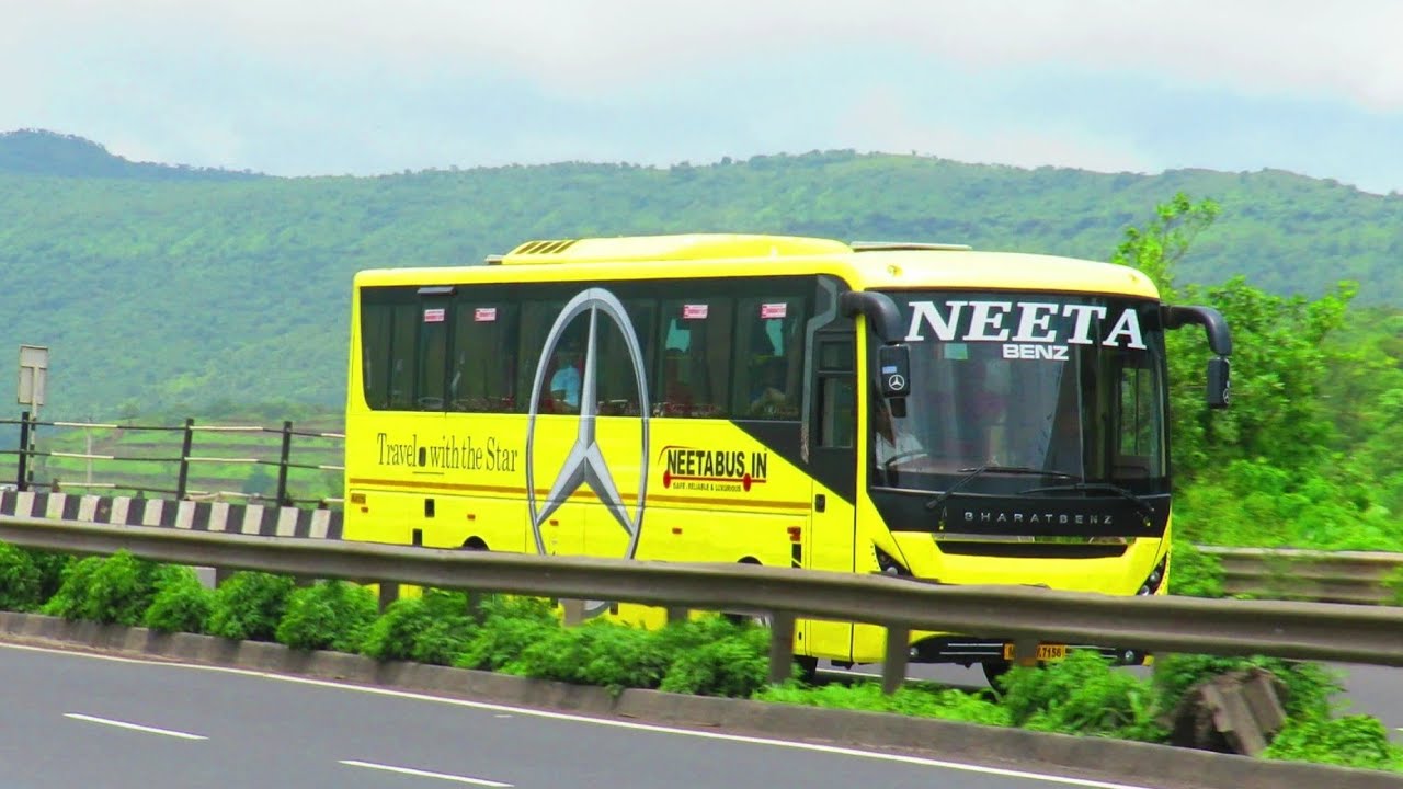 Repeat Brilliant Driving Super Fast Neeta Benz Bus At