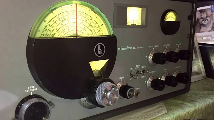 Tuning Single Sideband on the Hallicrafters SX-42 Vacuum Tube Communications Receiver