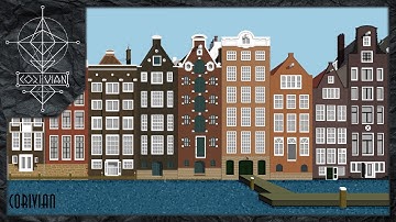 Amsterdam Pixelart Timelapse Paint.net