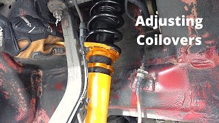 How To Adjust Ride Height On Coilovers// Maxpeedingrods screenshot 4