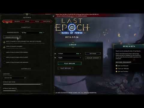 How To Change Controller Sensitivity In Last Epoch