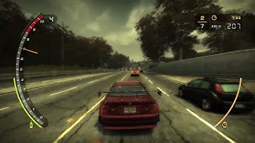 Need For Speed Most Wanted 2005 - Drag Race With 7 Opponents!