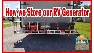 Predator 3500 RV Generator | Generator storage on RV