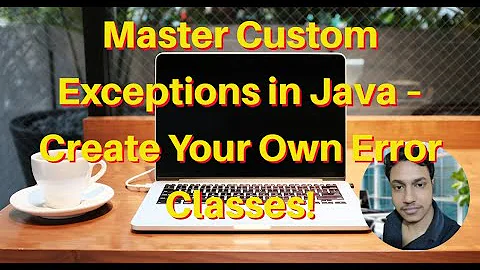 Custom Exception Handling in Java | Create Your Own Exceptions with Examples