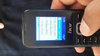 أصلاح ايمي iku عن طريق كود. Repair imei IkU