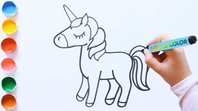 5 Ways To Draw A Rainbow Unicorn Step By With 2024