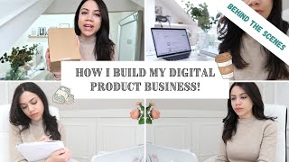 VLOG 20 | SELLING DIGITAL PRODUCTS + HOW I&#39;M BUILDING MY SMALL BUSINESS IN 2023