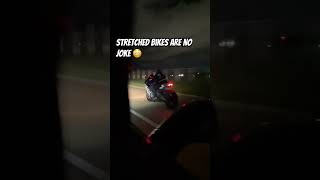 Corvette tries to bully the wrong bike 😱 #gsxr #cars