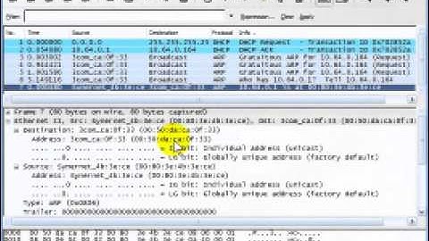 Wireshark TCP-IP Network Analysis WSU02 03 arp
