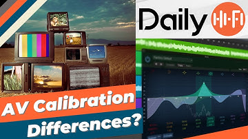 Audio And Video Calibration Differences And Examples!