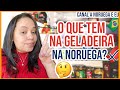 É ISSO QUE OS NORUEGUESES TEM NA GELADEIRA - MOSTREI TUDO! 🇳🇴Canal A Noruega e Eu🇧🇷