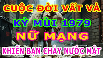 Cuộc Đời Vất Vả, Tuổi Kỷ Mùi 1979, Nữ Mạng. Hậu Vận Sẽ Hóa Những Ngày Tháng Vàng Son Và Phúc Lộc