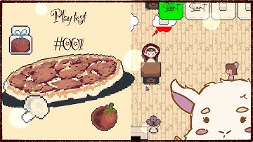Hosting a pizza party in a my game and bullying my npcs | Sweet Wax Playtest #001 